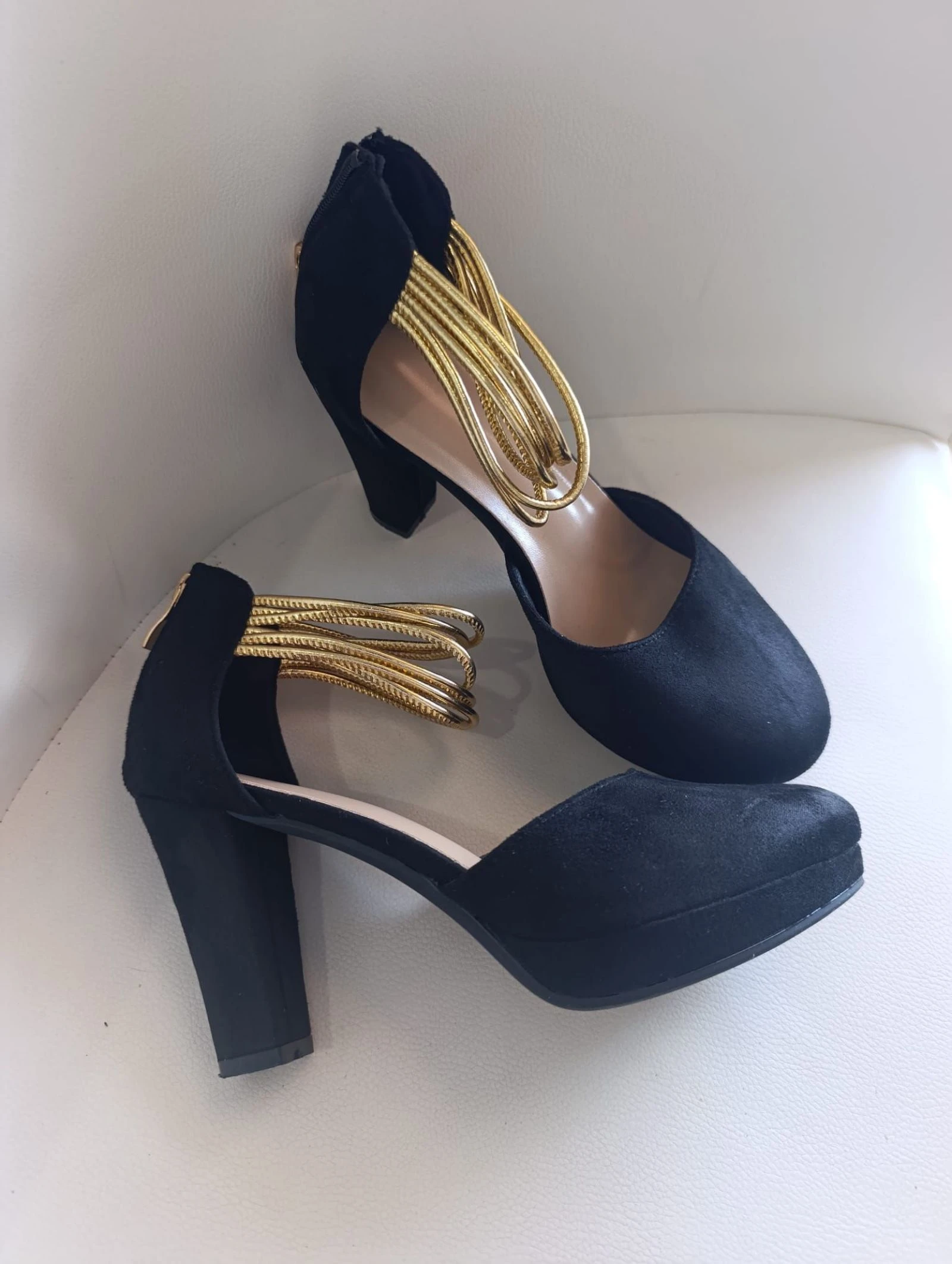 Zapatos de vestir tacones de ocasión talla 38